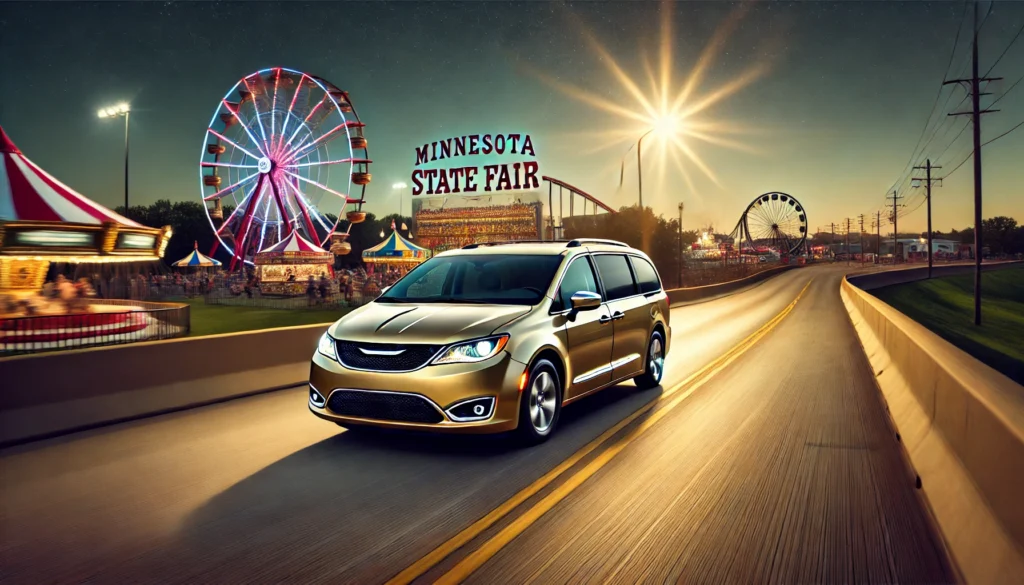 Reliable shuttle service from Northfield to the Minnesota State Fair for food, concerts, and exhibits.