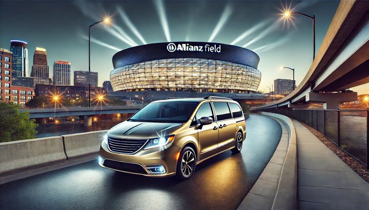 Reliable shuttle service from Northfield to Allianz Field for soccer games and events.