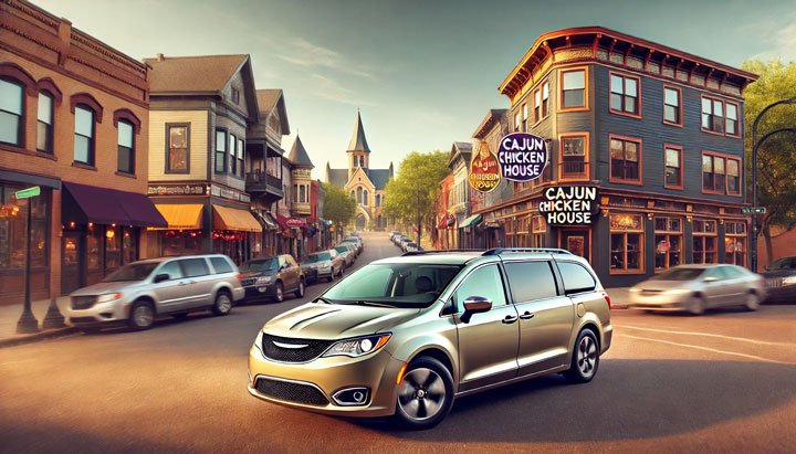 Private shuttle service from Maple & Evans Corner to Prospect Park, providing a direct and affordable ride.